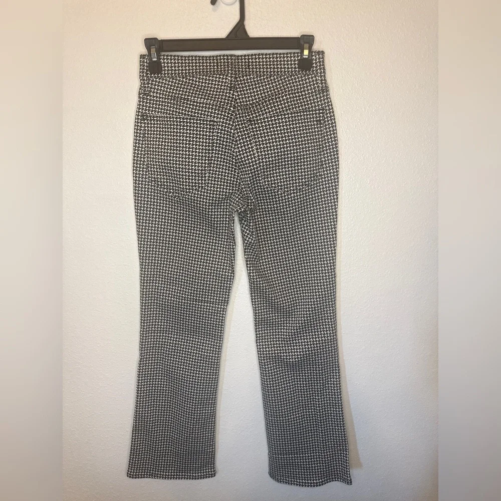 Madewell Green and Burgundy Houndstooth Pants - Picture 2 of 6